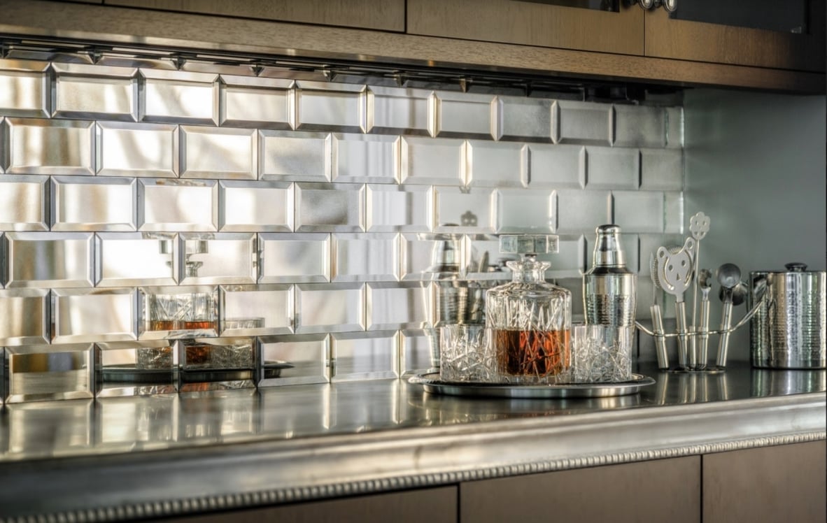 10 Bold Bar Backsplashes We Love