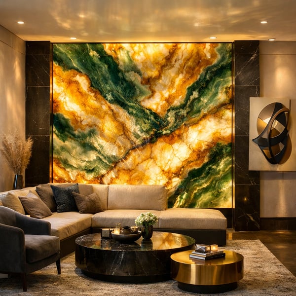 Specifying Translucent Stone for Backlit Features