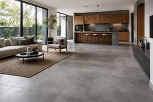 Concrete-Look Tile: Industrial Aesthetics without the Cracks
