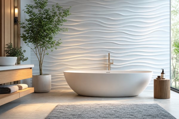 Artistic Relief Tiles: Adding Dimension to Walls