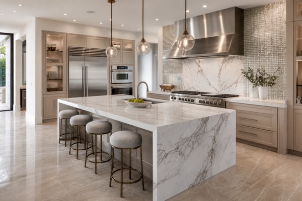 The Chef’s Table: Show Kitchen Tile Designs