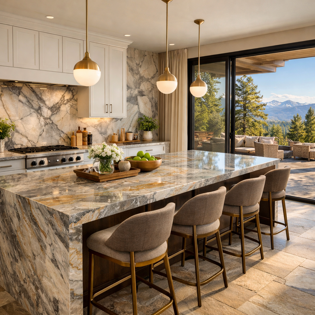 The Architect’s Choice: Sourcing Large Slabs in the Denver Metro Area