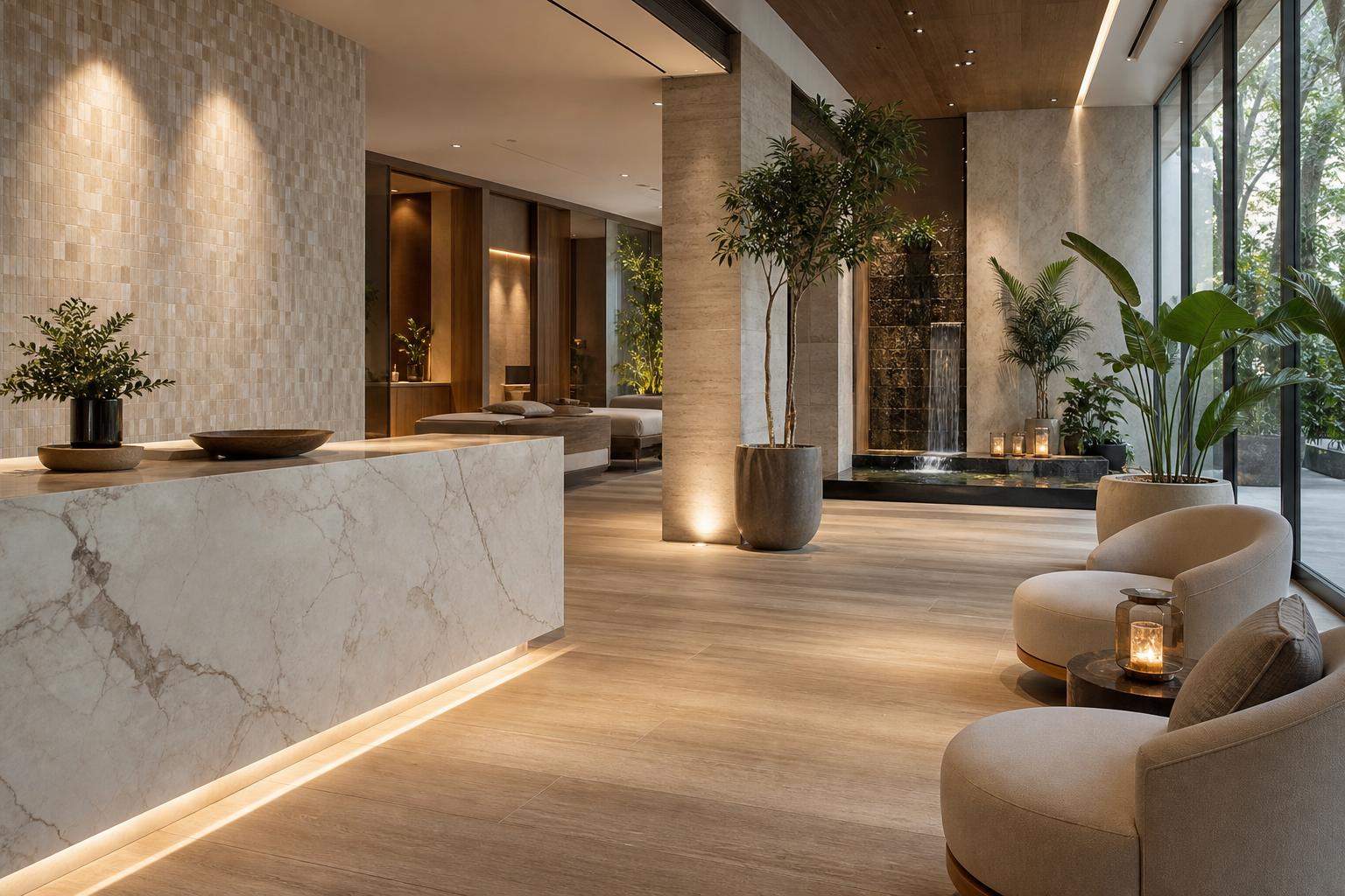 Sanitary Surfaces: Tile Specs for Medical and Wellness Spas