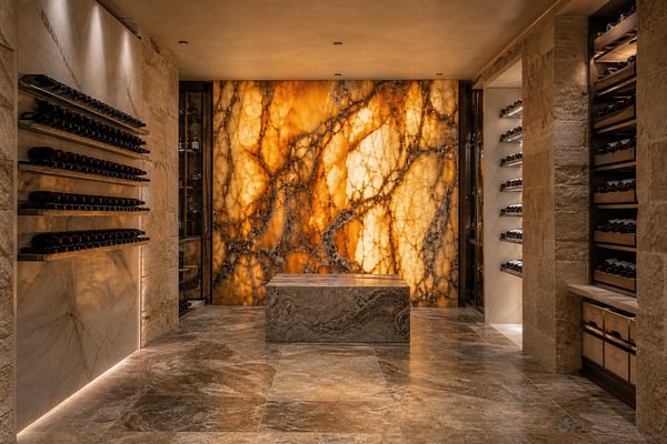 Stone Selection for Wine Cellars: Temperature and Humidity Factors