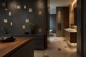 Brass and Copper Insert Tiles: Mixed Material Trends
