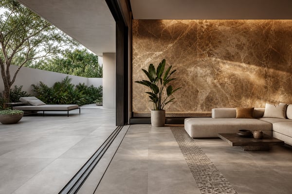 The Durability of Porcelain vs. The Character of Stone