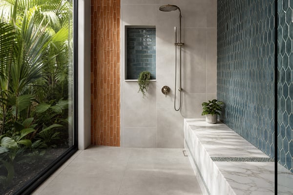 Bench Seating in Showers: Material Selection