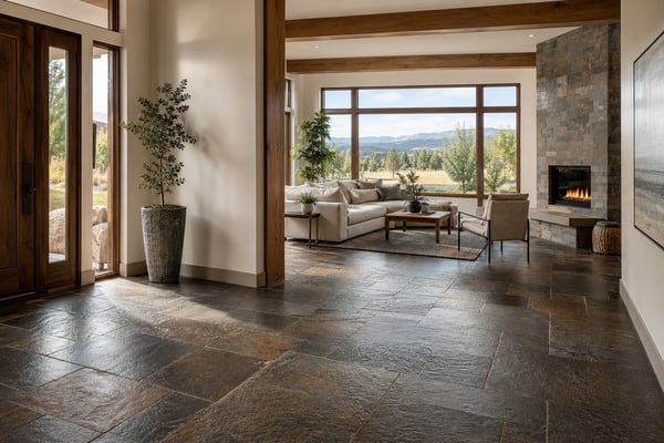 Slate Flooring: A Rugged Option for Colorado Homes