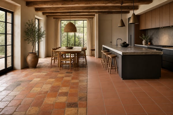 The Warmth of Terracotta: Saltillo vs. Cotto