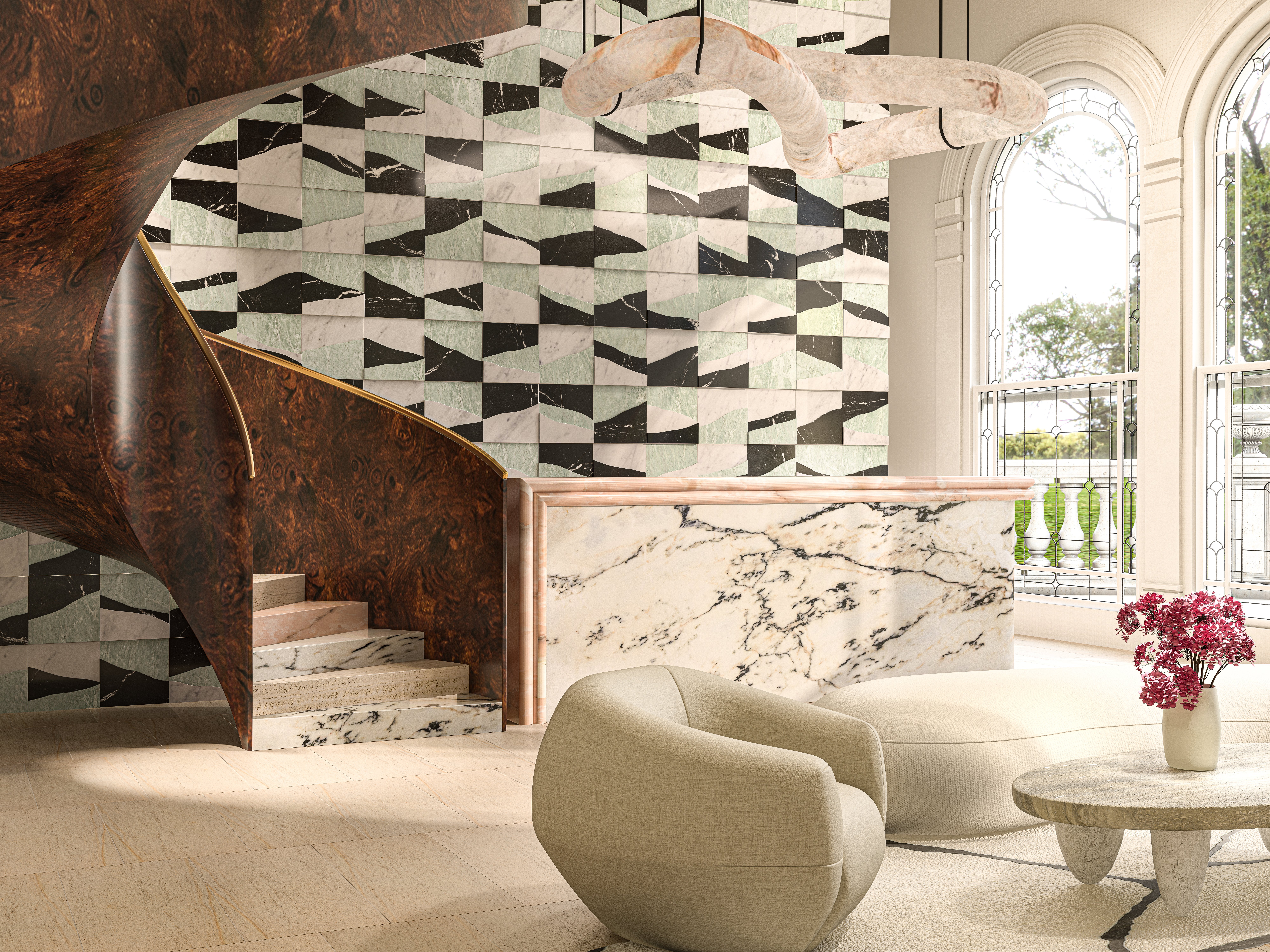 Ali_Budd_Kata_Green_SABKATGRE_Arabescato_Rosa_SLARROSP2_Beaumaniere_SBEAUH1832_Lobby