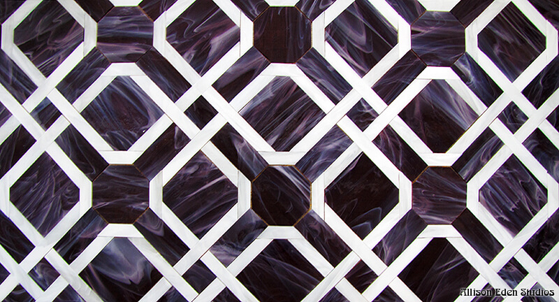 Allison Eden Studios Purple Parquet