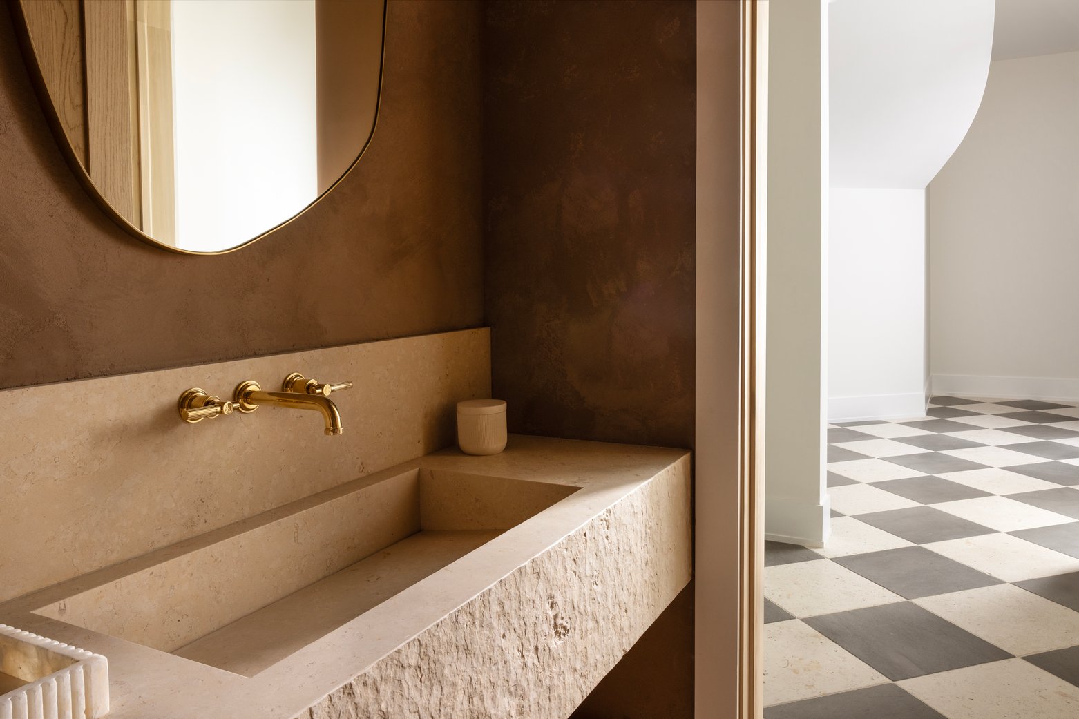 Luxury Powder Room Designs for Observatory Park Homes