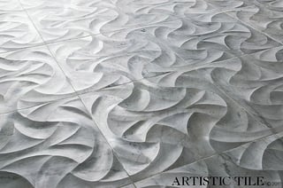 Fan Bianco Carrara Carved Marble.jpg