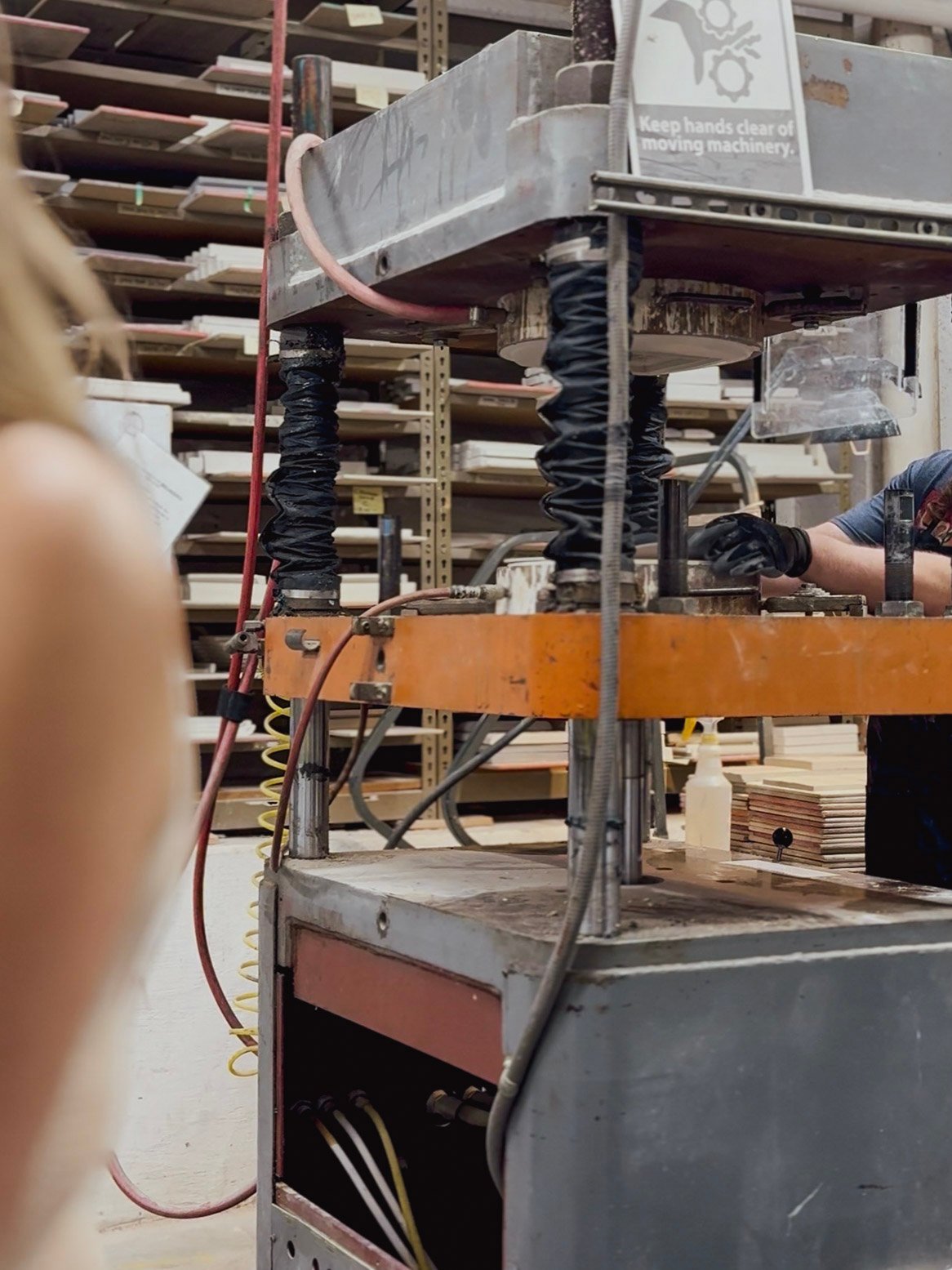 clay press