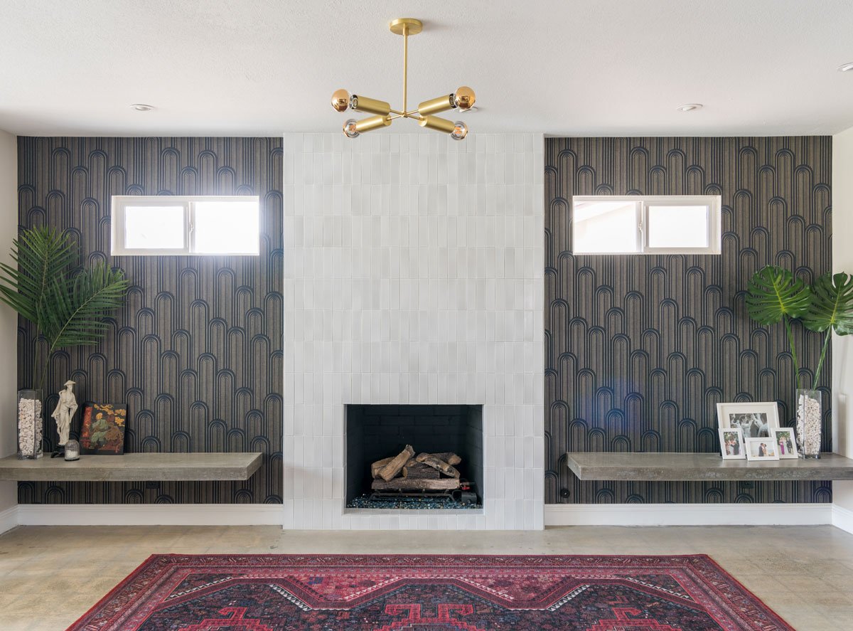 Fireplace Surround Ideas: Designing with Tile + Stone
