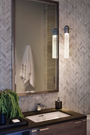 The Impact of Lighting Design on Textured Wall Tile