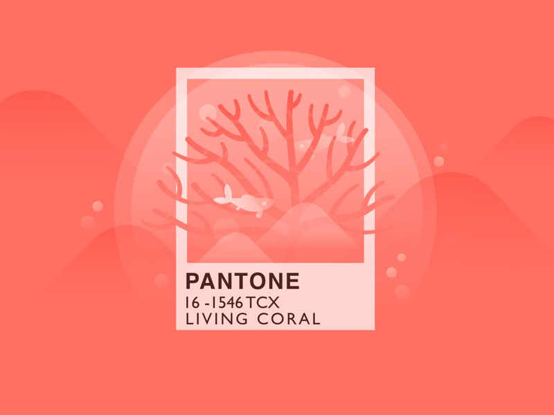 Pantone Color Living Coral